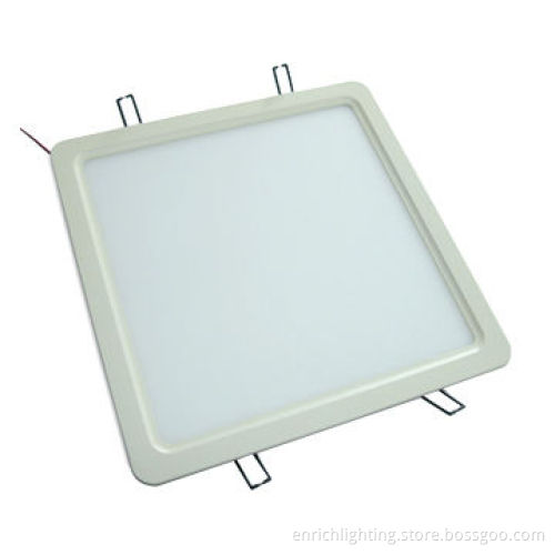 330 x 330mm Ultra-thin Square Recessed LED Ceiling Downlight, 1,500lm Luminous Flux, 24V DC Input